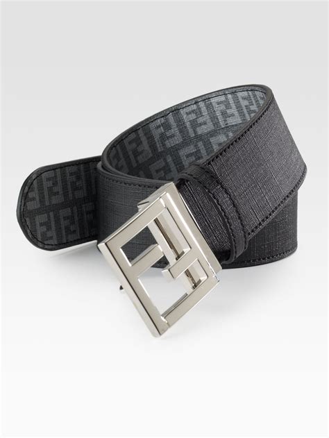 fendi multi pocket belt|Fendi belt black and grey.